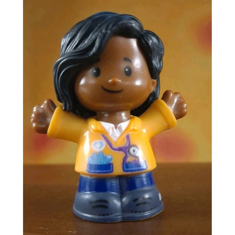 Fisher Price Little People  Dr. Doctor Vet EMT Nurse African American 2020